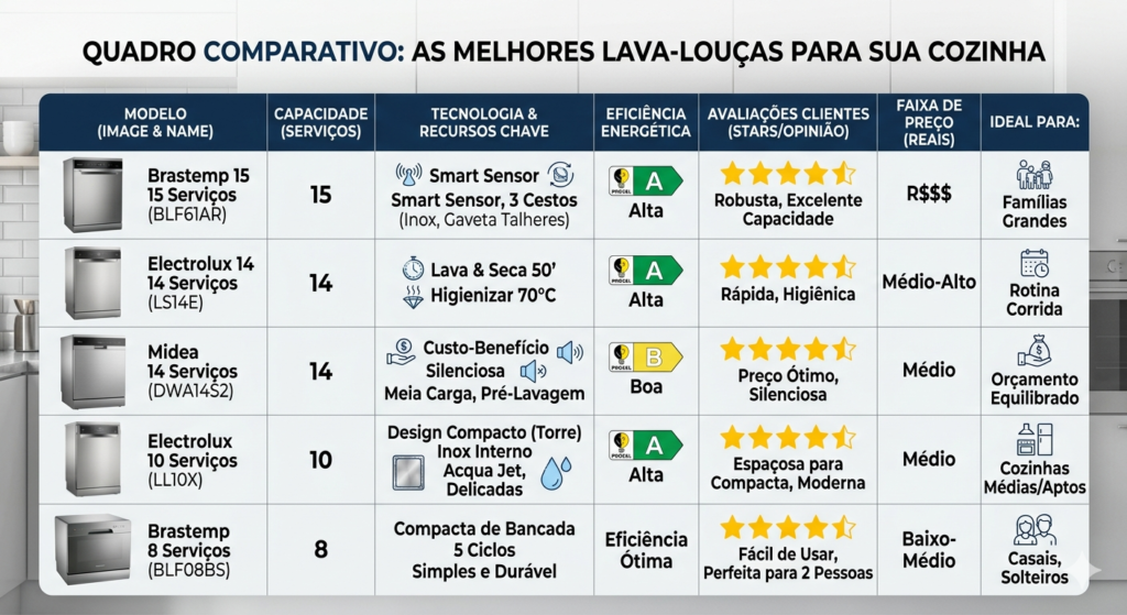 Lava Louças Avaliação