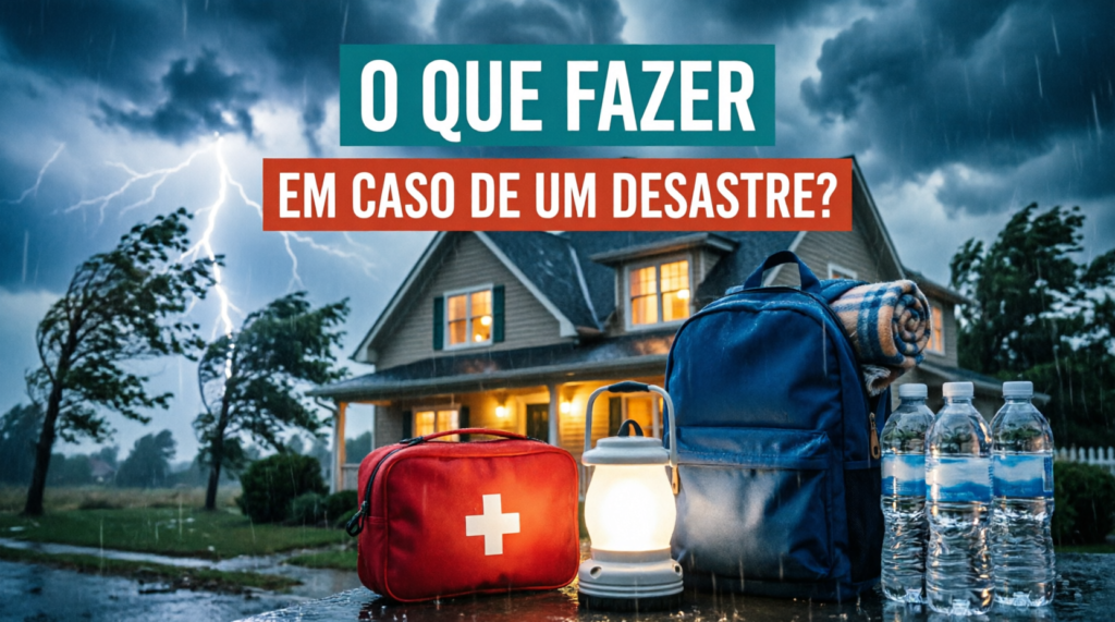 O que fazer em caso de Desastre
