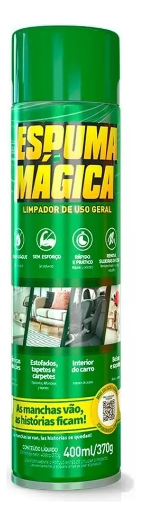 Espuma limpa sofa